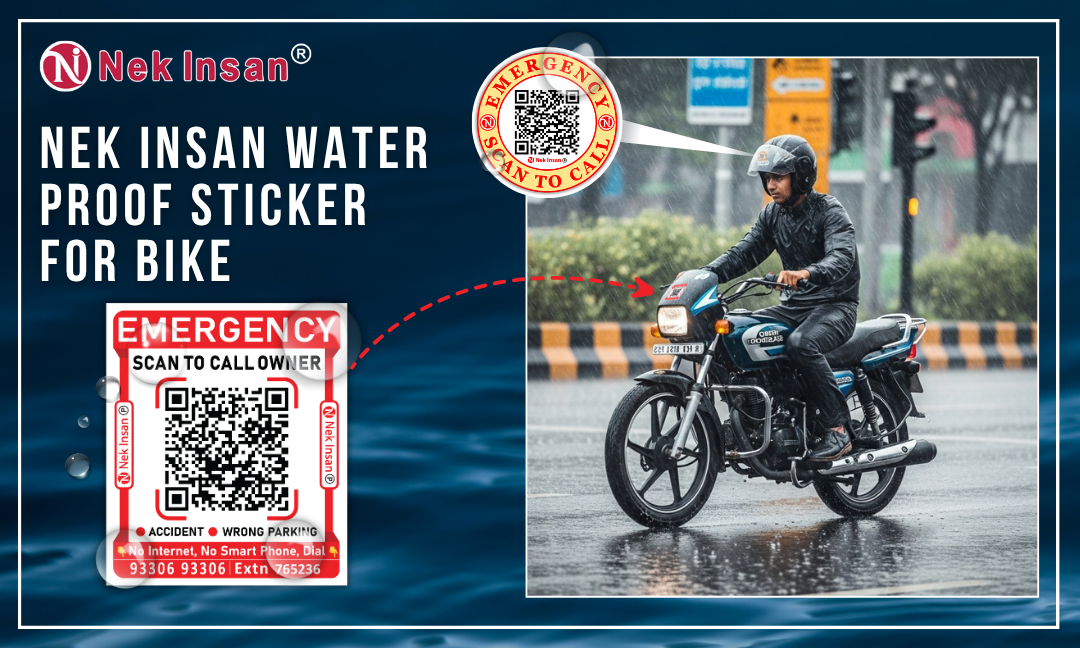 NekInsan Waterproof Sticker for bike