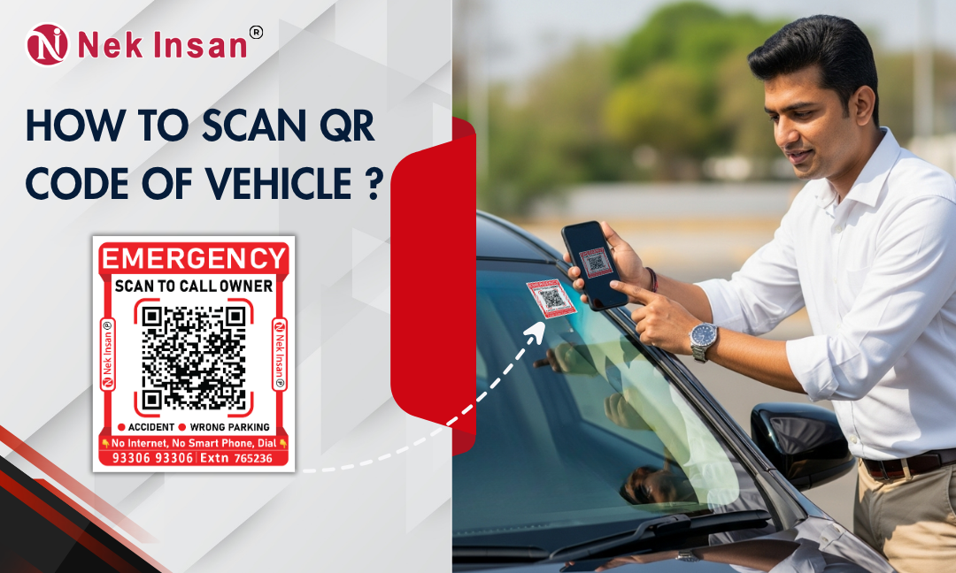 How to scan QR code of a Vehicle?