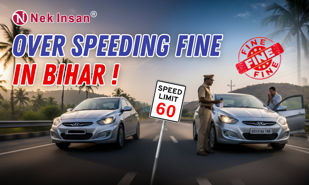 Over Speeding fine in Bihar